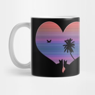 Cats on Vacation Mug